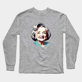 Betty White Long Sleeve T-Shirt